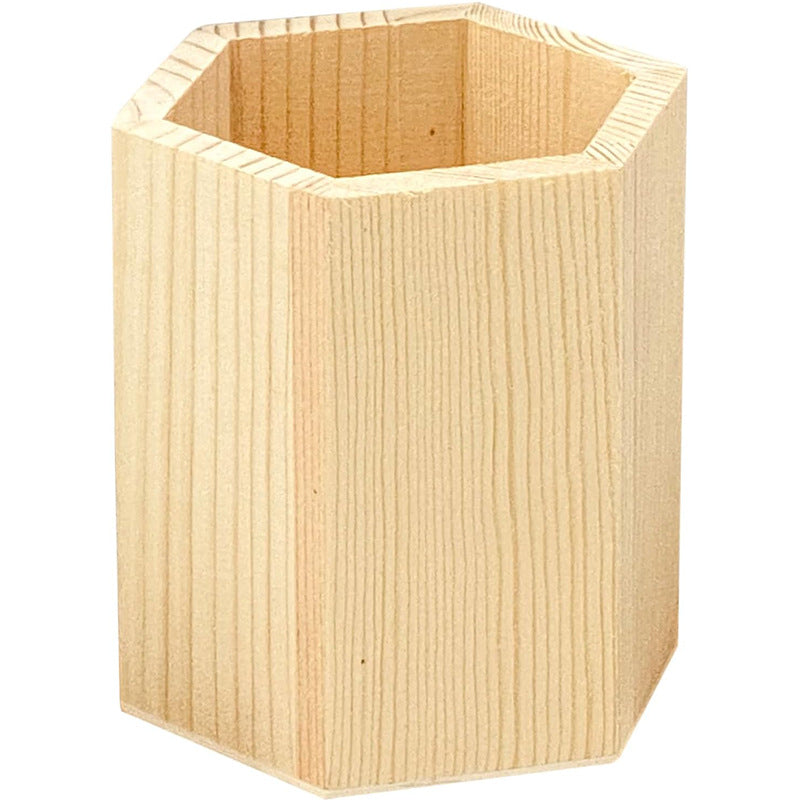 Wooden Stationery Pencil Organizer