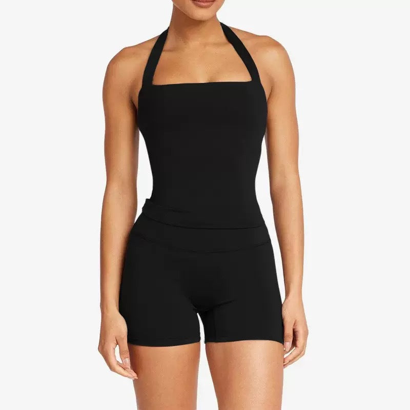 Women's Yoga Tank Top and Shorts