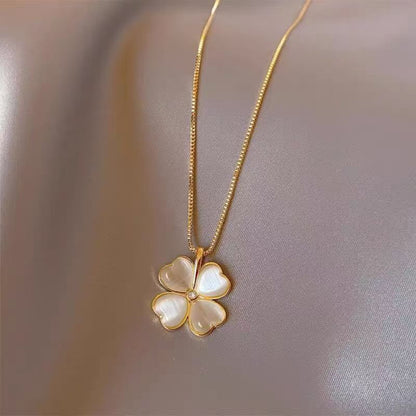 Four-Leaf Clover Pendant Necklace