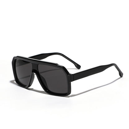 Retro Big Frame Rim Sunglasses