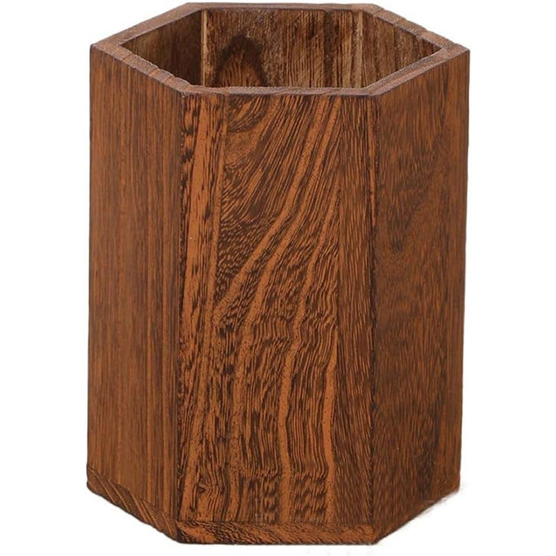 Wooden Stationery Pencil Organizer