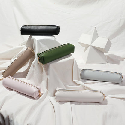 PU Leather Pencil Case Stationery Organizer