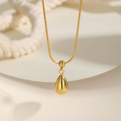 Water Drop Pendant Necklace