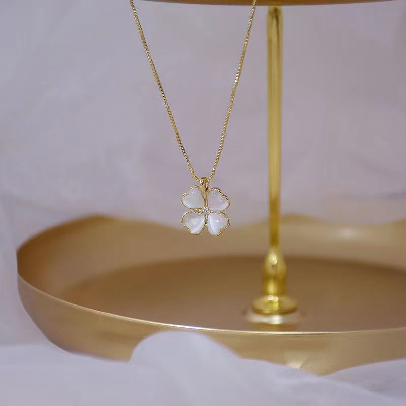 Four-Leaf Clover Pendant Necklace