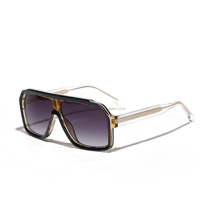 Retro Big Frame Rim Sunglasses