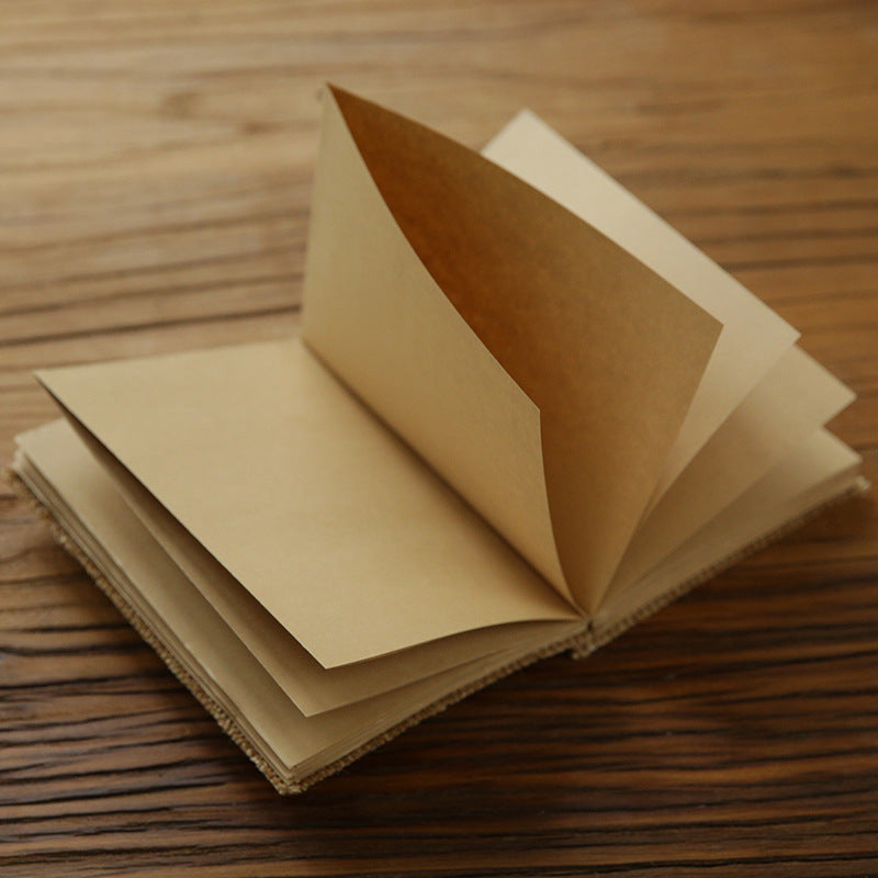 Raw-Edged Kraft Paper Journal