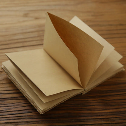 Raw-Edged Kraft Paper Journal