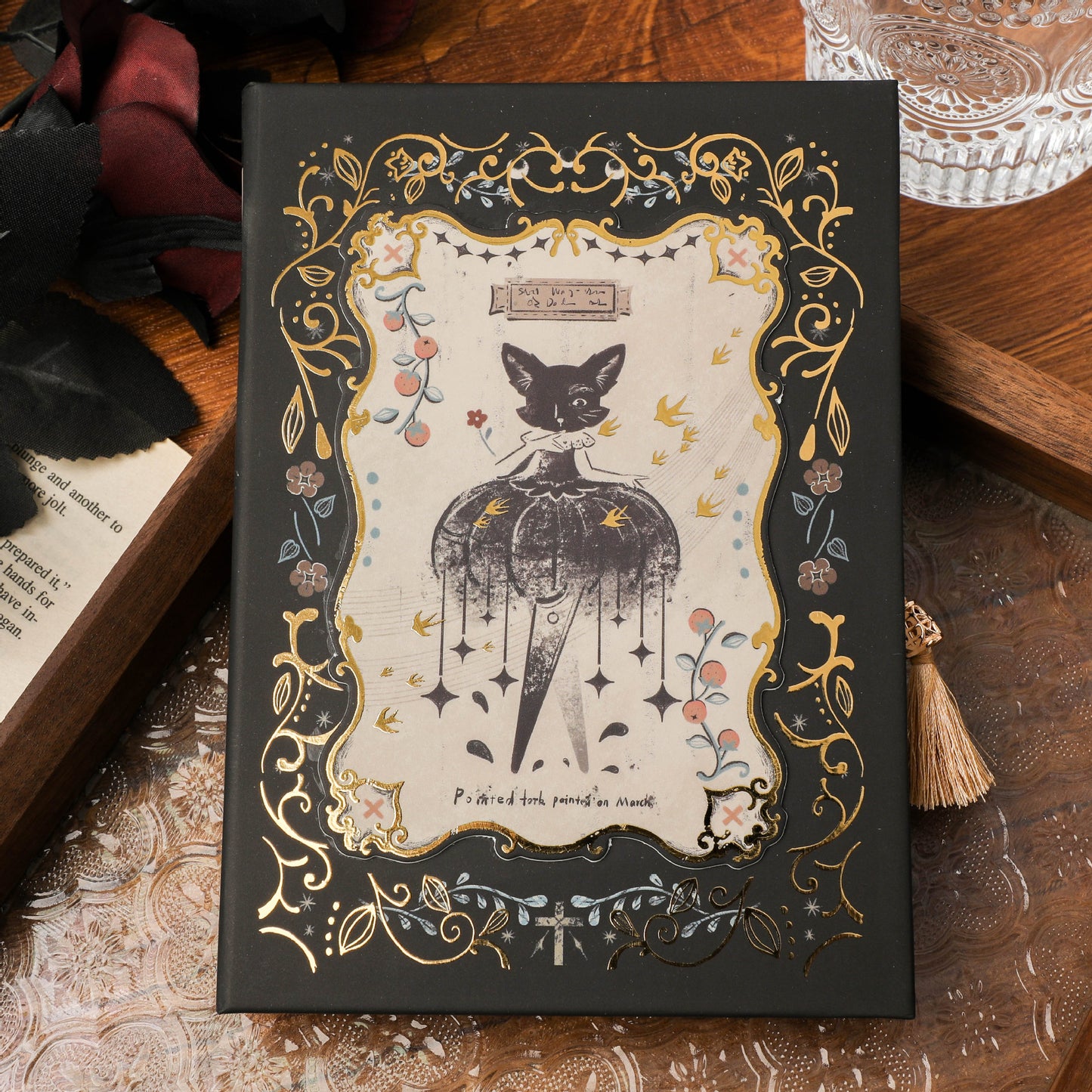 Gothic Tarot Style A5 Notebook