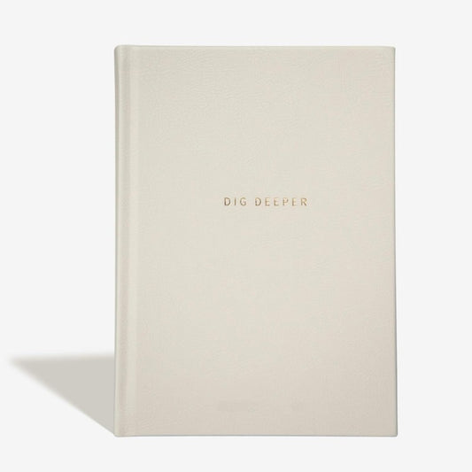 Hardcover Dig Deeper Notebook