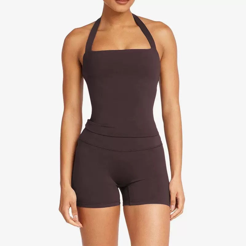 Women's Yoga Tank Top and Shorts