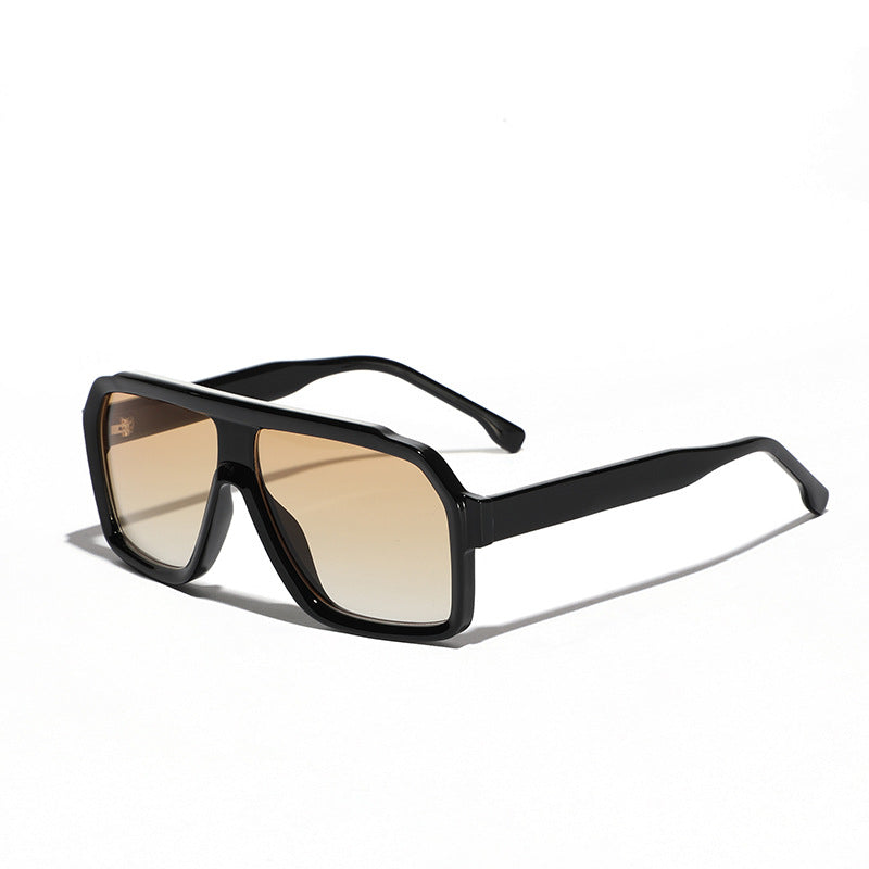 Retro Big Frame Rim Sunglasses