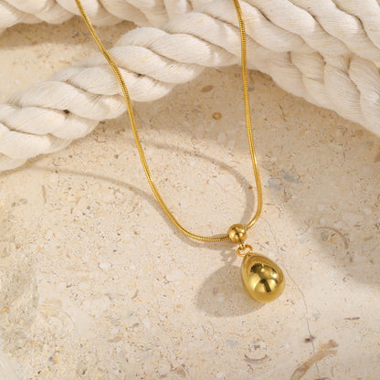 Water Drop Pendant Necklace