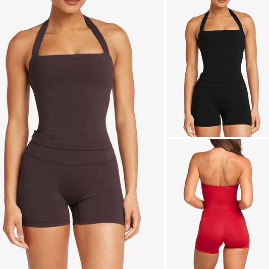 Women's Yoga Tank Top and Shorts