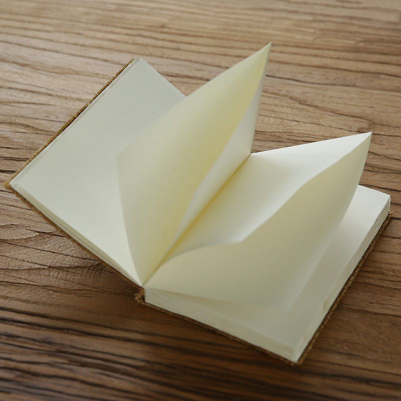 Raw-Edged Kraft Paper Journal