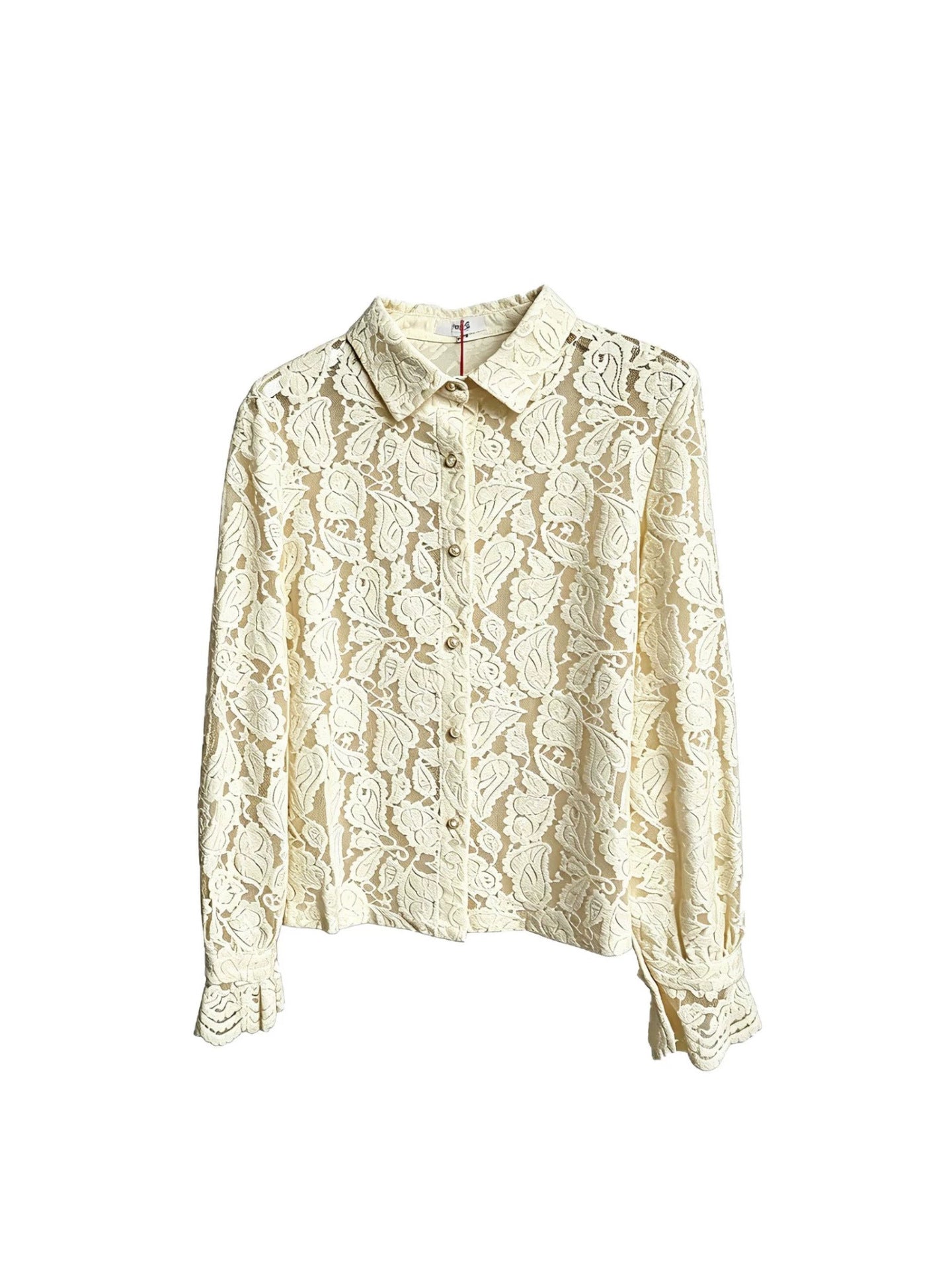Elegant Floral Lace Blouse
