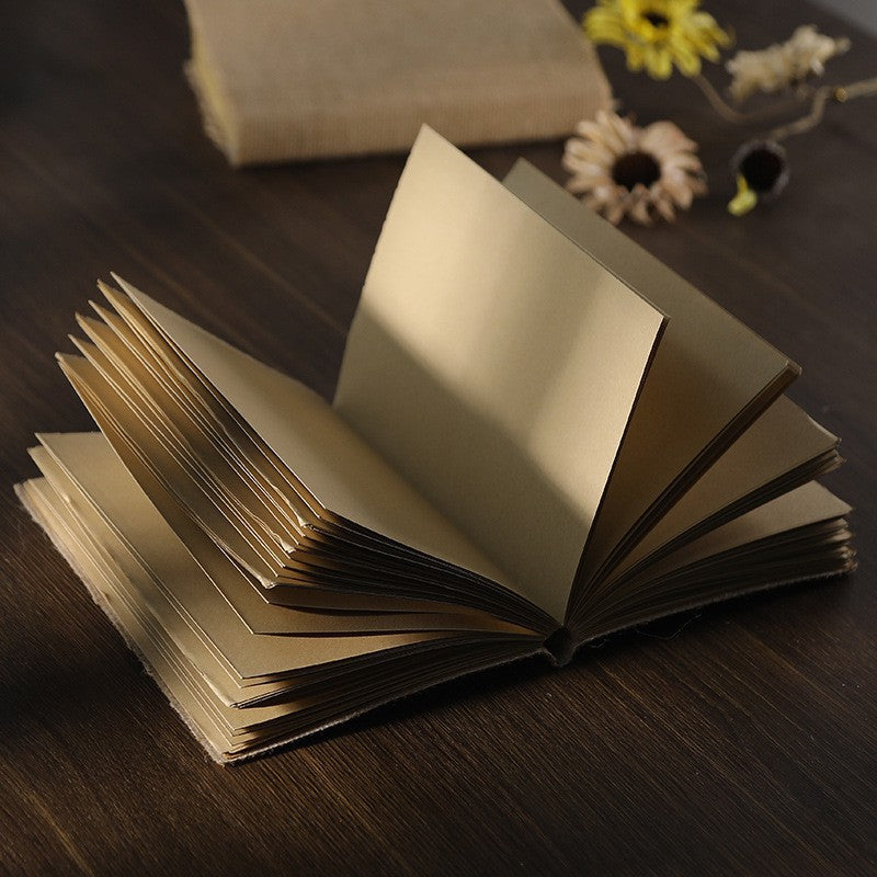 Raw-Edged Kraft Paper Journal